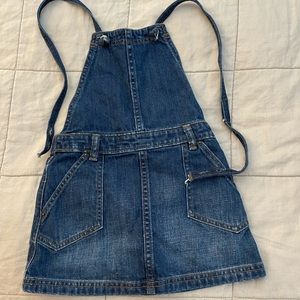 Tea overall Jean skirt